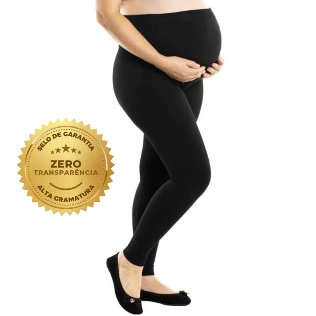Legging Maternidade Conforto - Calça Legging para Gestante