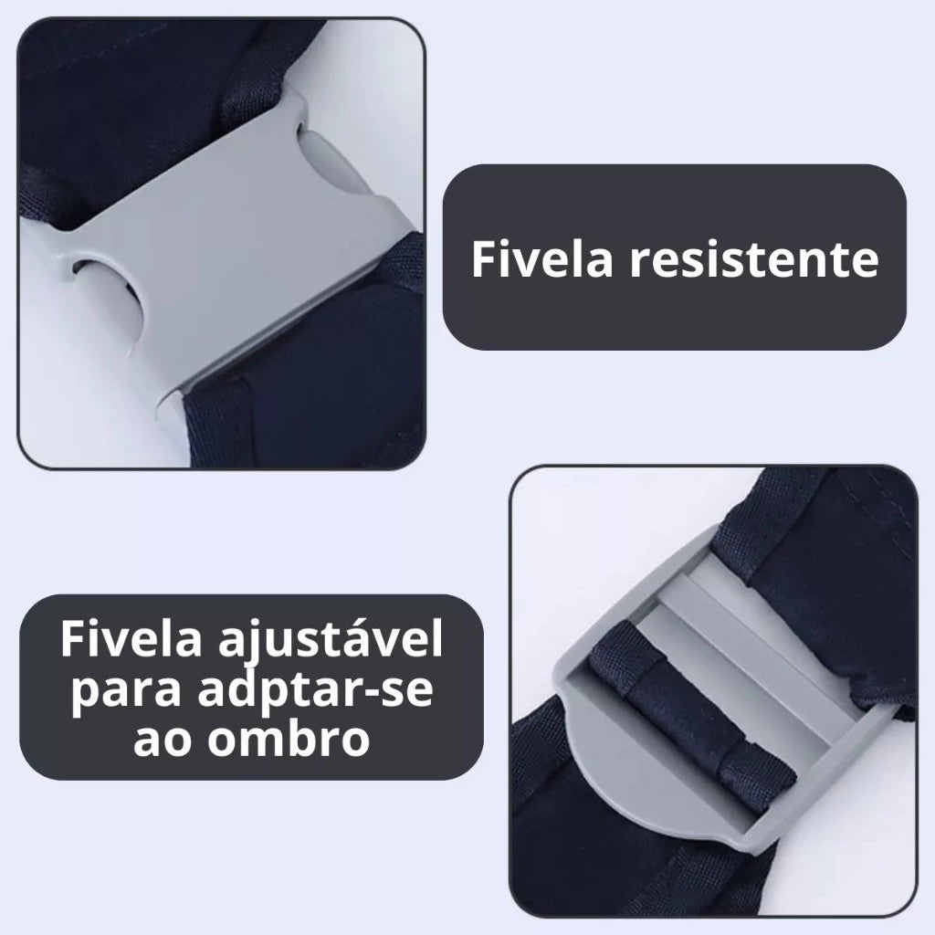 RedeCanguru Conforto - Canguru de Bebê Respirável, Confortável e Dobrável para Bolsa