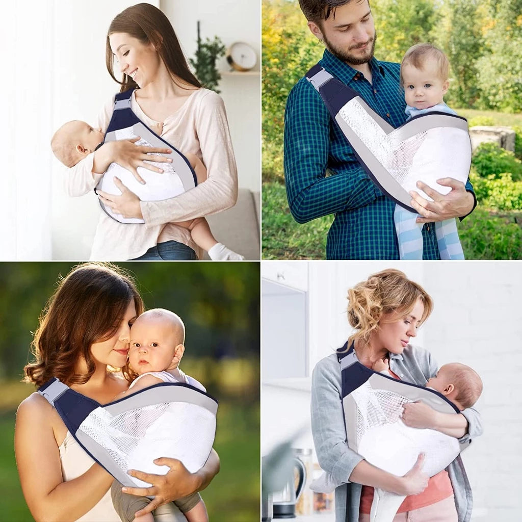 RedeCanguru Conforto - Canguru de Bebê Respirável, Confortável e Dobrável para Bolsa