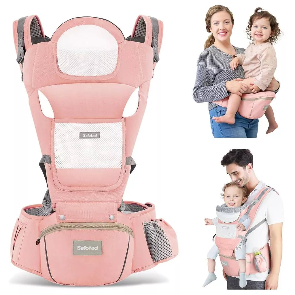 Porta Bebê Flex 3 em 1 - Canguru Para Bebê 0-3 Anos Ergonômico 3 Em 1