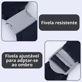 RedeCanguru Conforto - Canguru de Bebê Respirável, Confortável e Dobrável para Bolsa