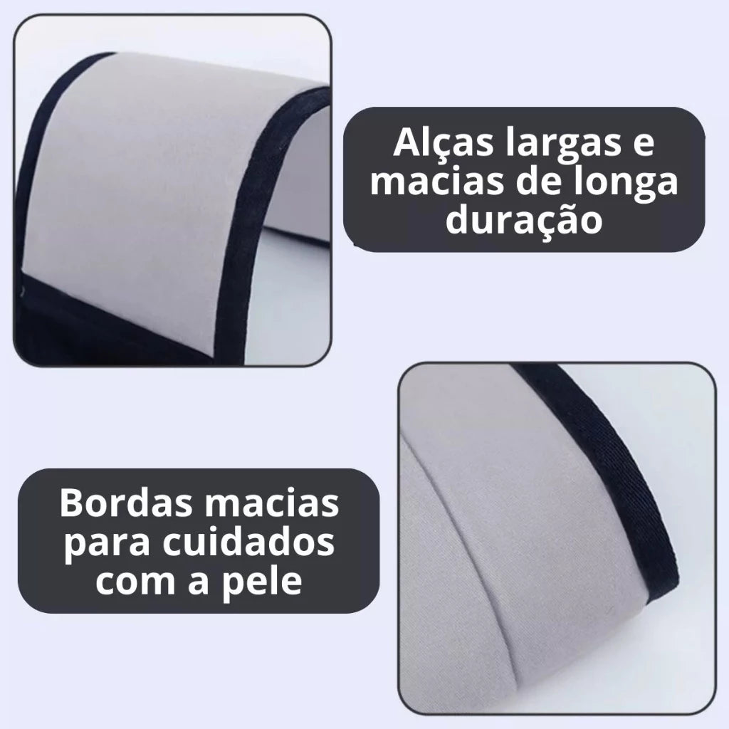 RedeCanguru Conforto - Canguru de Bebê Respirável, Confortável e Dobrável para Bolsa