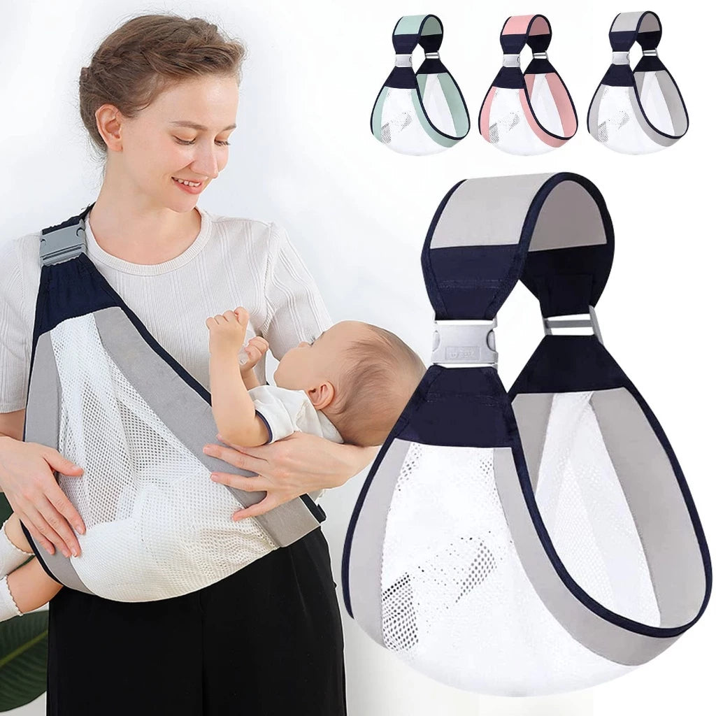 RedeCanguru Conforto - Canguru de Bebê Respirável, Confortável e Dobrável para Bolsa