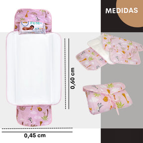 Troca Fácil - Trocador De Fralda Portátil Impermeável Dobrável